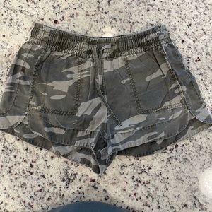 Express camo shorts